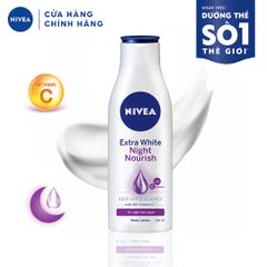Sữa Dưỡng Thể Nivea Trắng Da Ban Đêm 250ml
