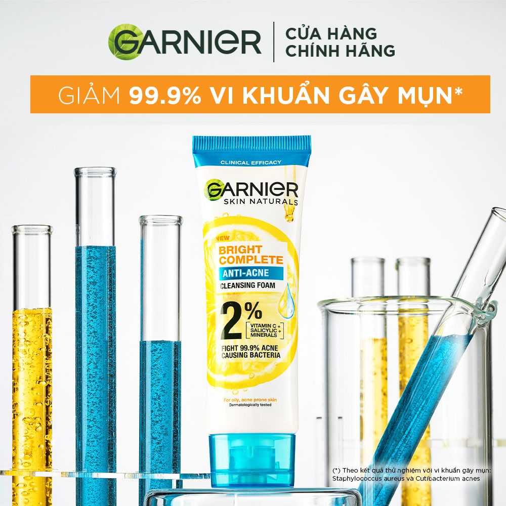 Garnier Sữa Rửa Mặt Ngừa Mụn 100ml