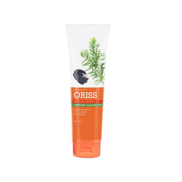 Sữa Rửa Mặt Oriss Dưỡng Trắng Ngừa Mụn Dưỡng Ẩm 100g