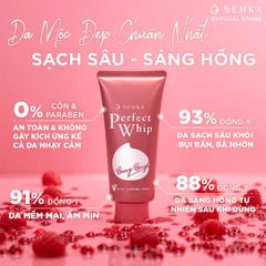 Sữa Rửa Mặt Sạch Sâu Sáng Da SENKA 100g