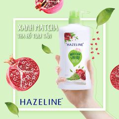 Sữa Tắm Hazeline Matcha Lựu Đỏ 800g