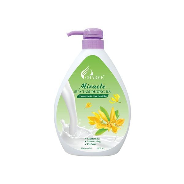 Sữa Tắm Nước Hoa Charme Miracle 1000ml