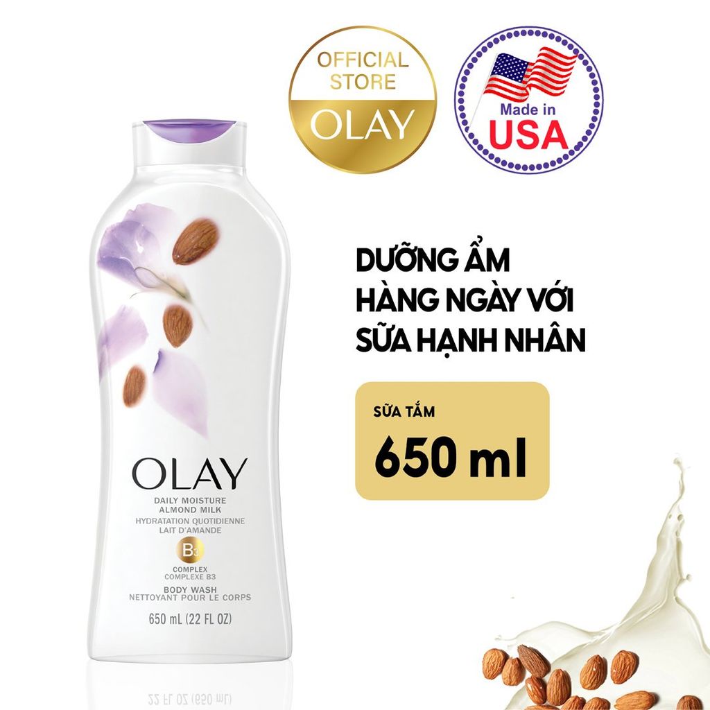Sữa Tắm Olay B3 Complex 650ml
