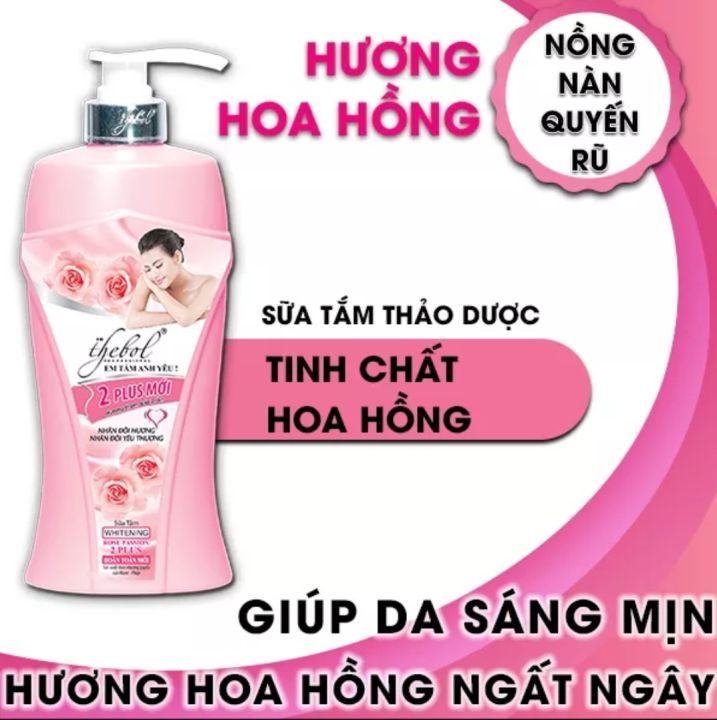 Sữa Tắm Thebol Tinh Chất Hoa Hồng 925g