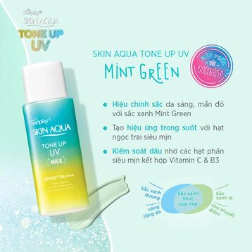 Sun play Skin Aqua Kem Chống Nắng Nâng Tone Da 50g