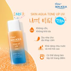Sữa Chống Nắng Hiệu Chỉnh Da Sunplay Skin Aqua Latte Beige 50g