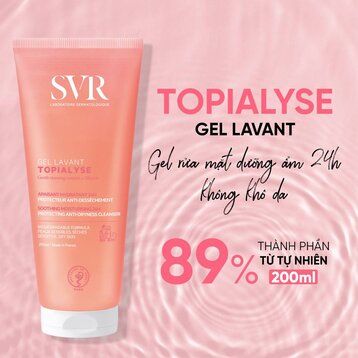 Gel Rửa Mặt Không Xà Phồng SVR TOPIALYSE GEL LAVANT