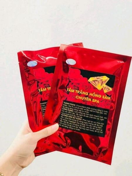 Tắm Trắng Da Toàn Thân Hồng Sâm Chuyên Spa
