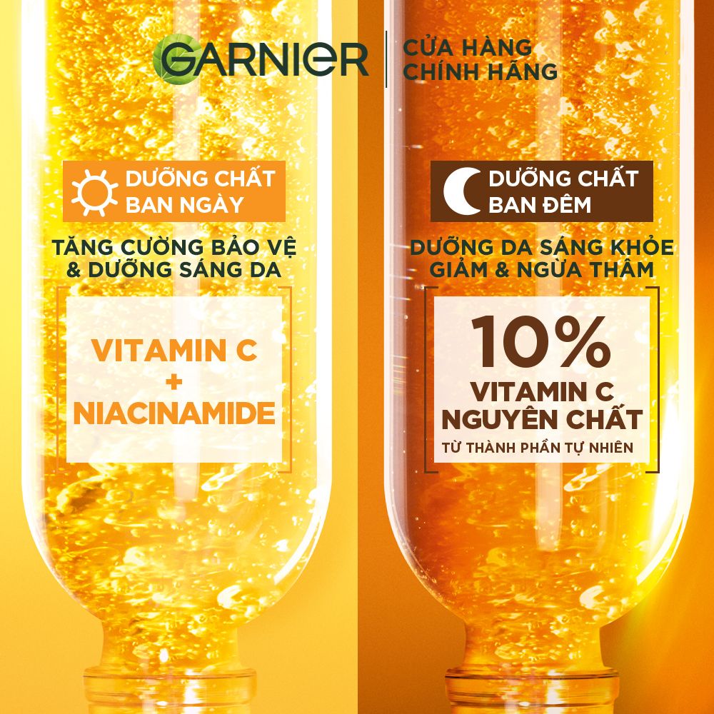 Garnier Tinh Chất Dưỡng Sáng Da Ban Đêm 30ml