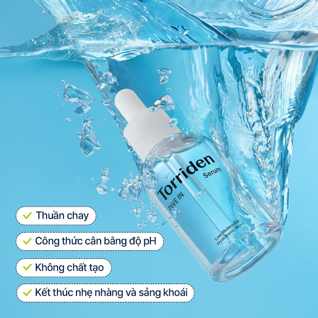Torriden Dive In Serum Cấp Ẩm Phục Hồi Da 50ml