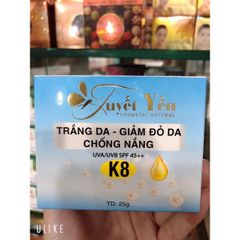 Kem Trắng Da Chống Nắng Tuyết Yến K8 25g
