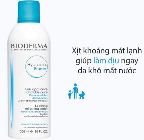 Bio Derma Xịt Khoáng Dành Cho Da Nhạy Cảm 300ml