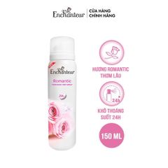 Xịt Khử Mùi Enchanteur Romantic 150ml
