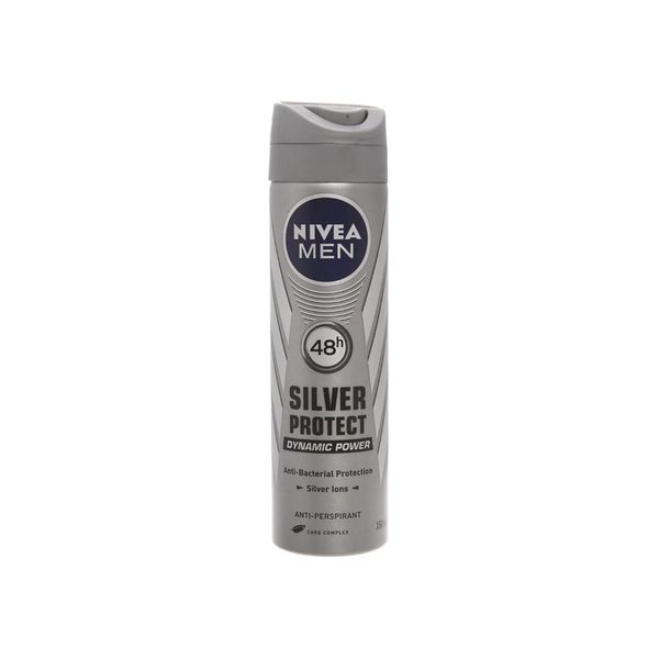 NIVEA MEN Xịt Khử Mùi Phân Tử Bạc 150ml