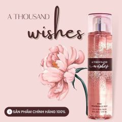 Bath & Body Works Xịt Thơm Toàn Thân Thousan Wishes 236ml