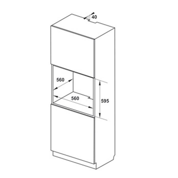  Lò vi sóng Hafele 535.62.511 