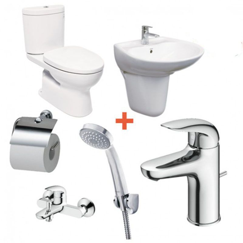Combo TOTO 4 Bộ CS325DRT3 + LHT300CR + TLS03301V + TBS03302V + DGH104ZR + YH406RV