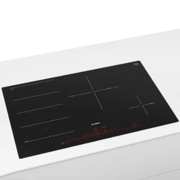  Bosch bếp từ đa điểm kết hợp 2 vùng nấu PXE801DC1E – Serie 8 