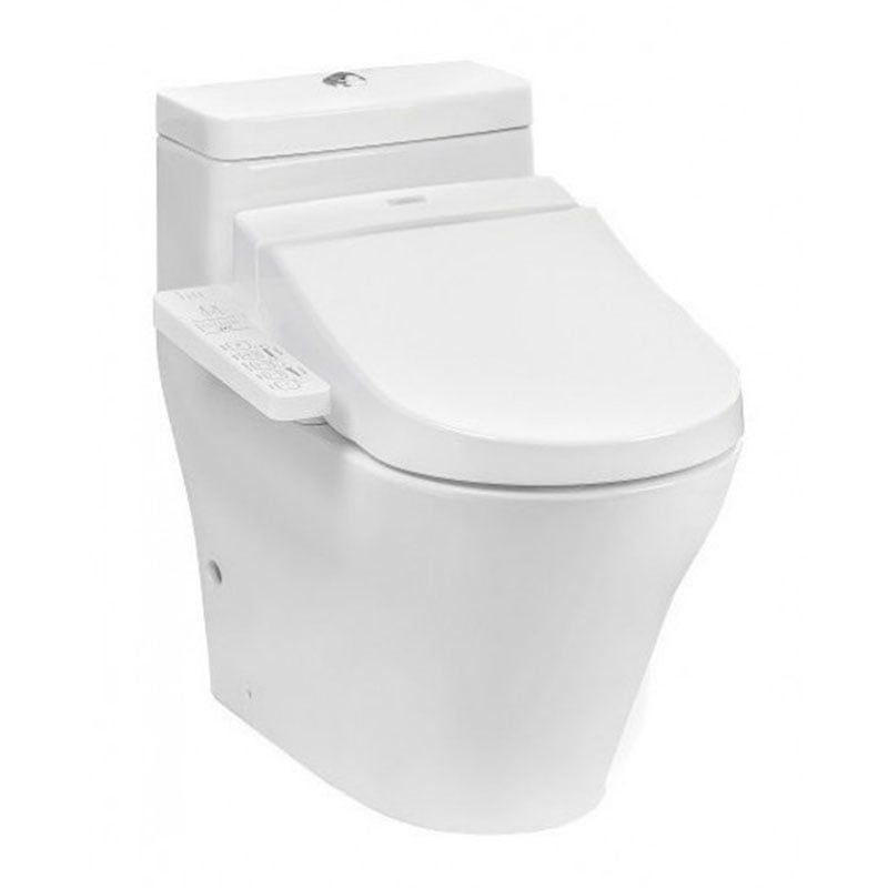  Bàn Cầu TOTO CW166RB/TCF6632A Nắp Điện Tử Chữ D 