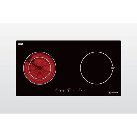  Bếp Điện Từ Kết Hợp Malloca MH-02IR 