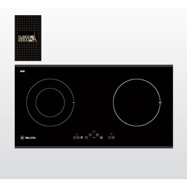  Bếp Điện Từ Kết Hợp Malloca MH-02IR LB 