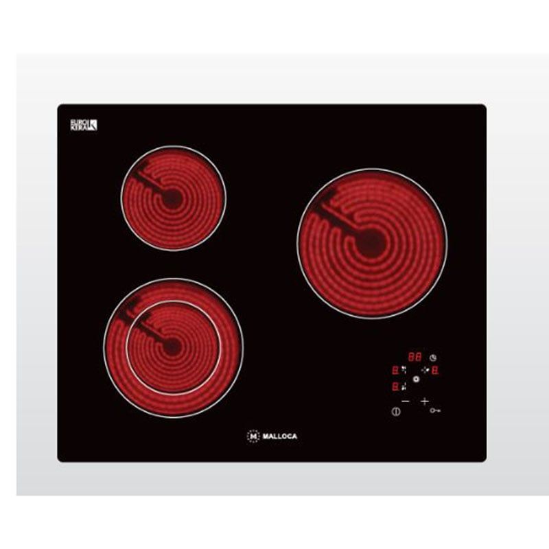 Bếp kính âm 3 điện Malloca MH-03R