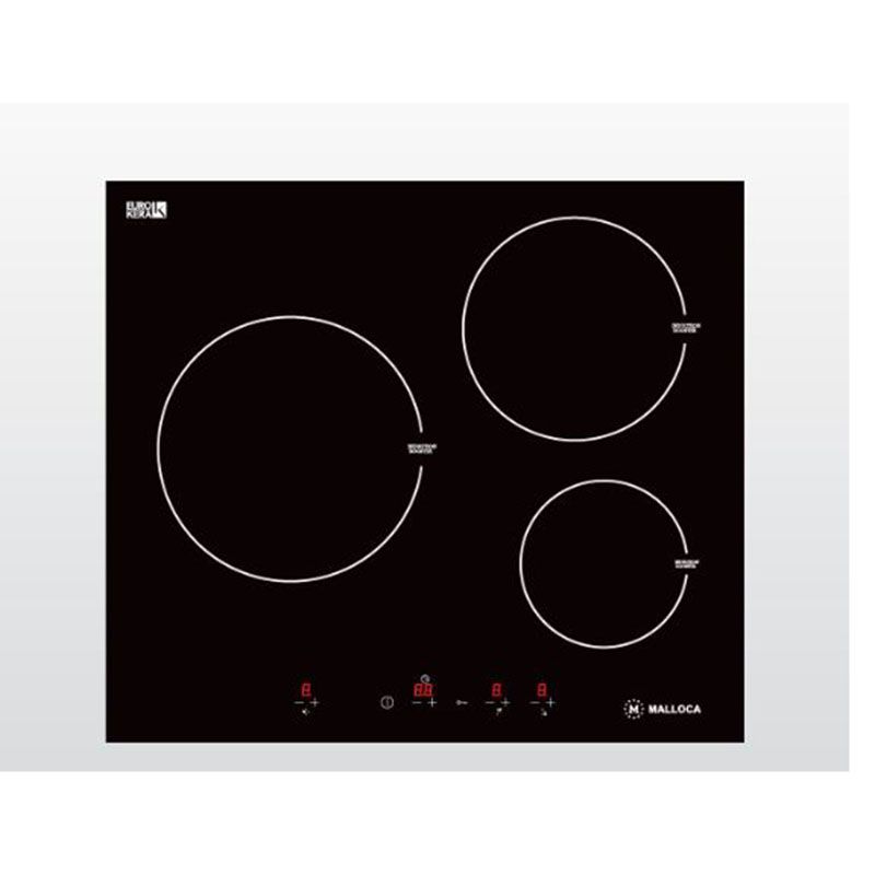 Bếp kính âm 3 từ Malloca MH-03I