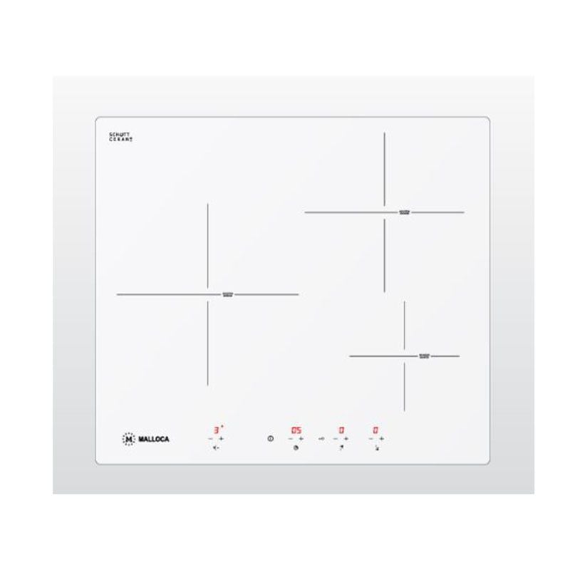 Bếp kính âm 3 từ Malloca MI 593 WN