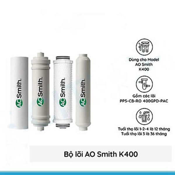  Lõi lọc nước cho máy AOSMITH K400 