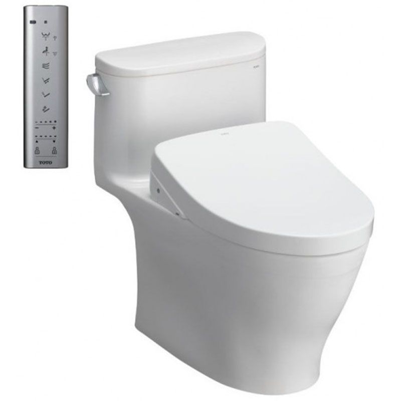  Bồn Cầu Điện Tử TOTO MS887CRW12 (MS887CW12) Nắp Tự Động Đóng Mở 