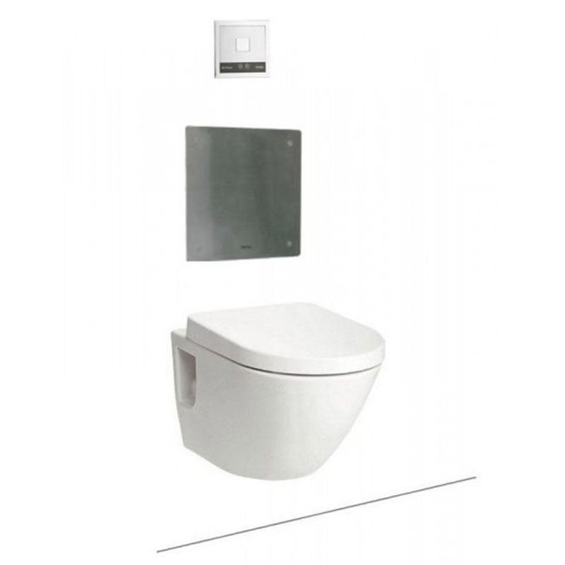  Bồn Cầu TOTO CW762A/WH004/DCE602UE/TC384CVK Treo Tường Xả Cảm Ứng 