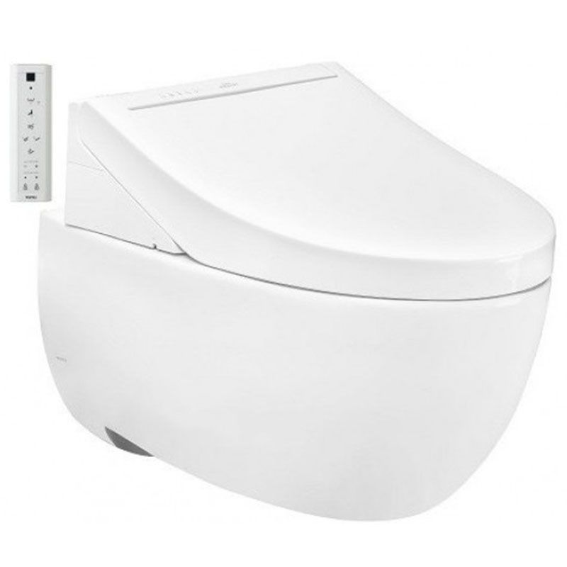  Bồn Cầu TOTO CW812REA/TCF24460AAA/WH172AT/TCA465 Nắp Điện Tử Treo Tường 