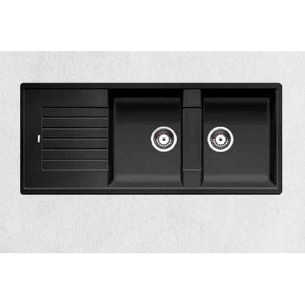  Chậu đá Hafele Blancozia 8S – MÀU ĐEN 565.76.359 - 2 hộc rửa 