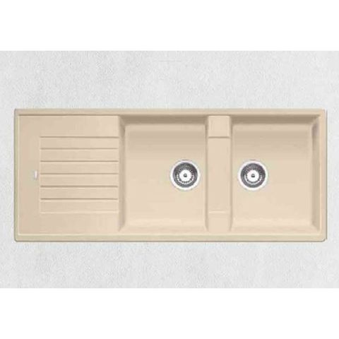  Chậu đá Hafele Blancozia 8S – MÀU VÀNG 565.76.659 - 2 hộc rửa 