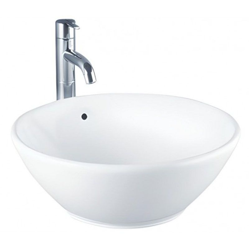 Chậu Lavabo TOTO LT523S#W Đặt Bàn Hình Tròn