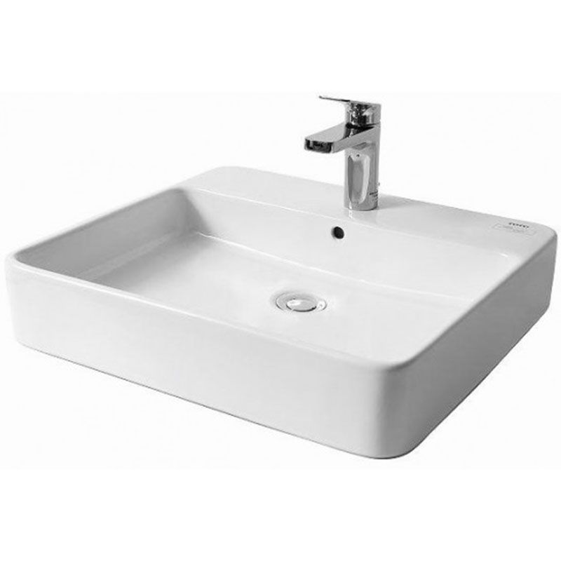  Chậu Lavabo TOTO LT950C#W Đặt Bàn 455x505 mm 