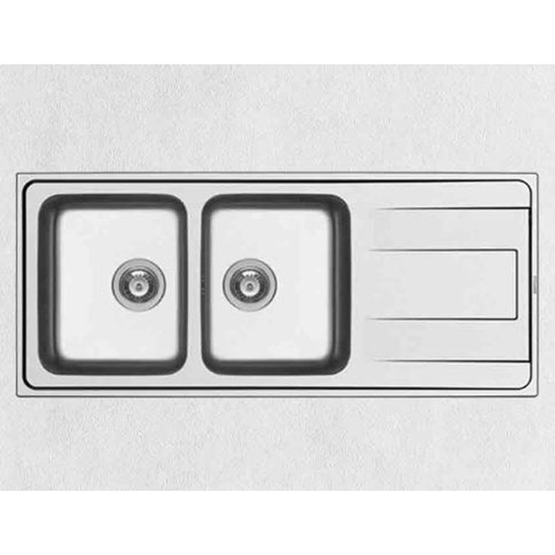 Chậu rửa chén inox Hafele – HELIAN 2B 1D 565.86.361 - 2 hộc rửa