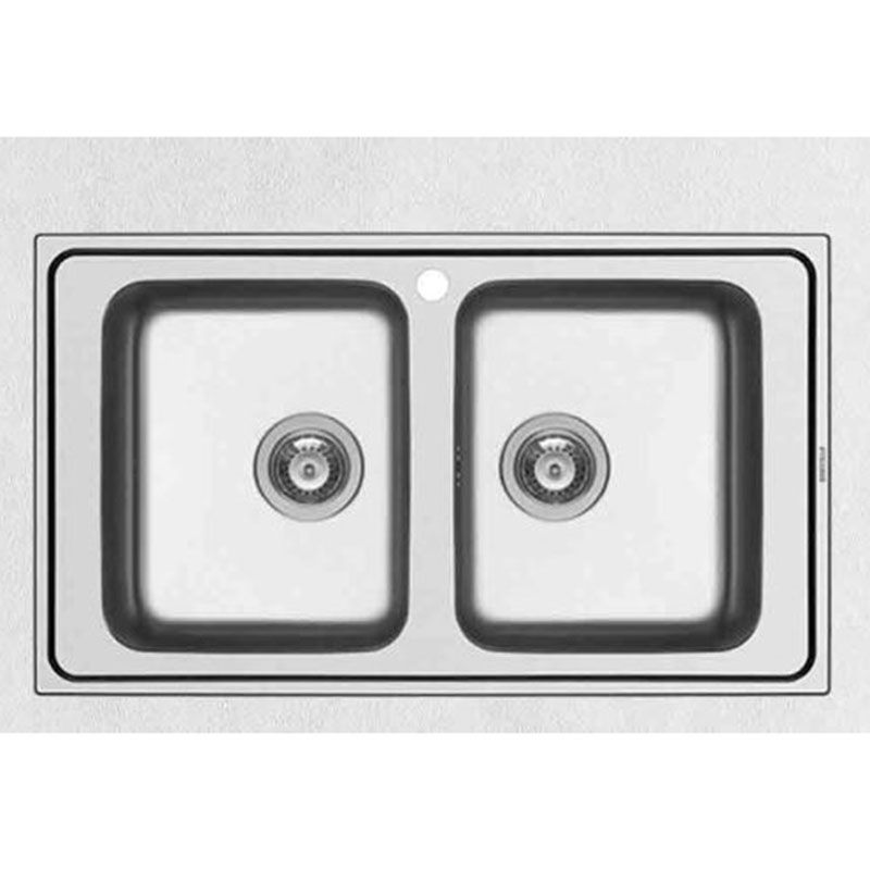  Chậu rửa chén inox Hafele – HELIAN 2B 565.86.351 - 2 hộc rửa 