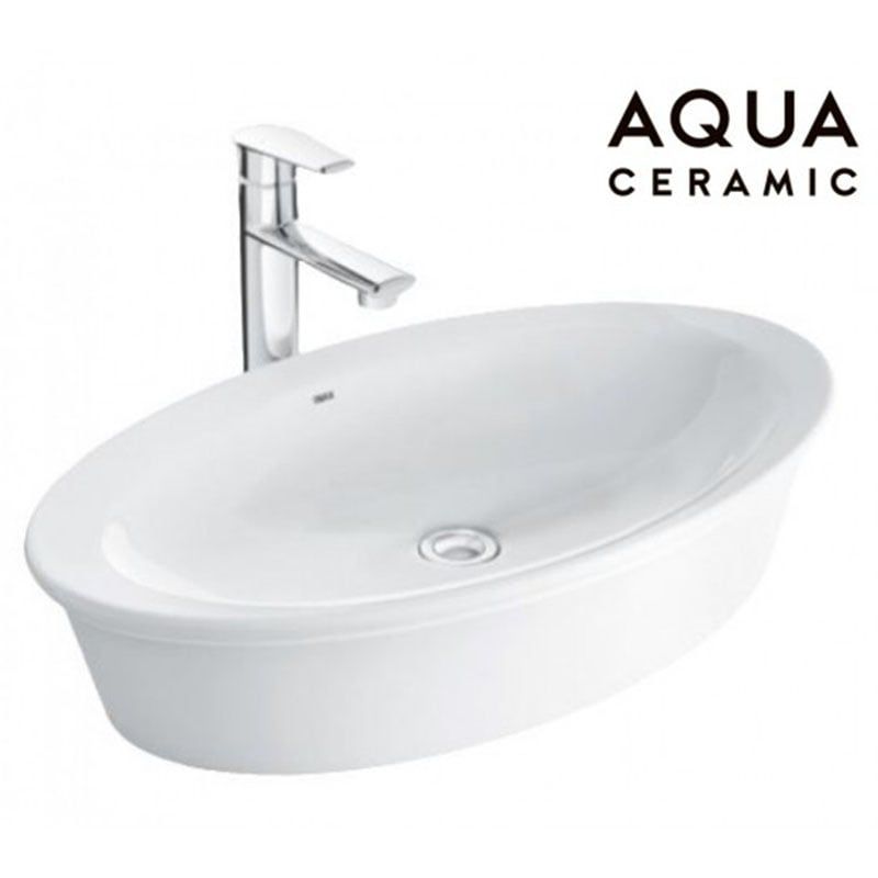  Chậu Rửa Lavabo Inax AL-300V Đặt Bàn Aqua Ceramic 