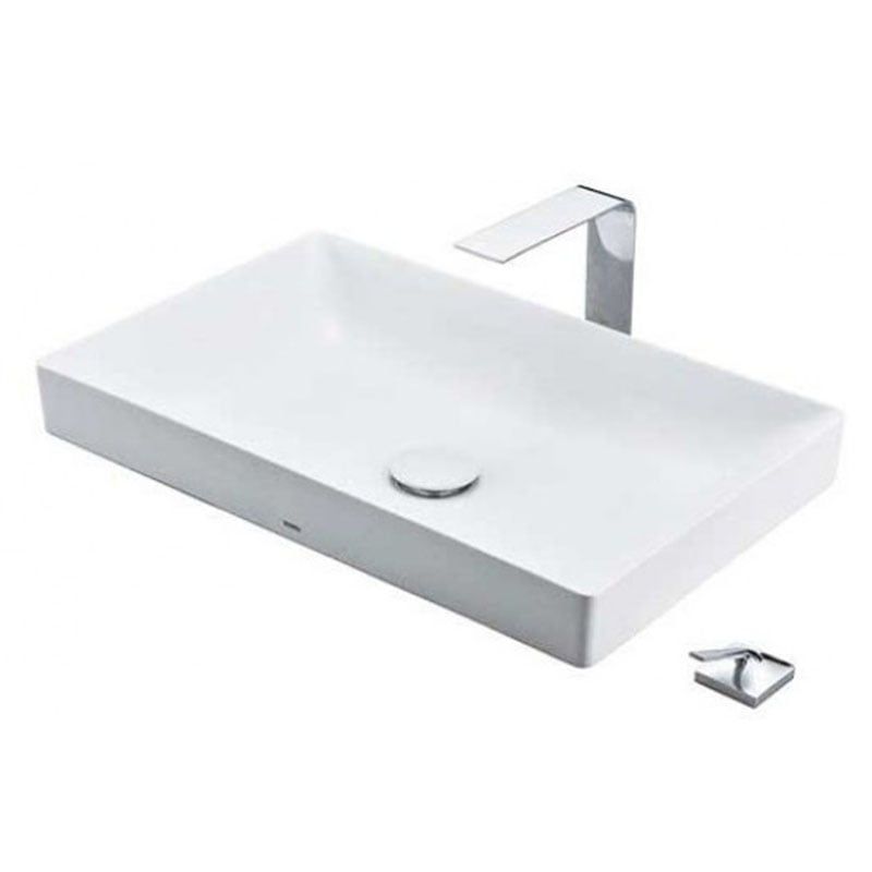  Chậu Rửa Mặt Lavabo TOTO LT4716G17#XW Đặt Bàn 