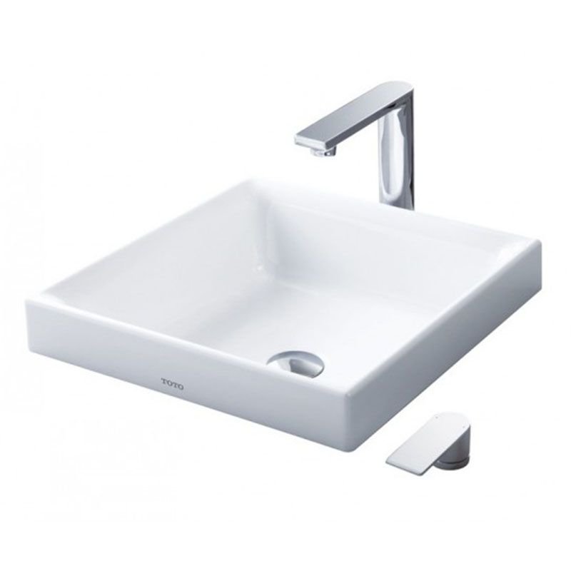  Chậu Rửa Mặt Lavabo TOTO LW1714B#XW Đặt Bàn 