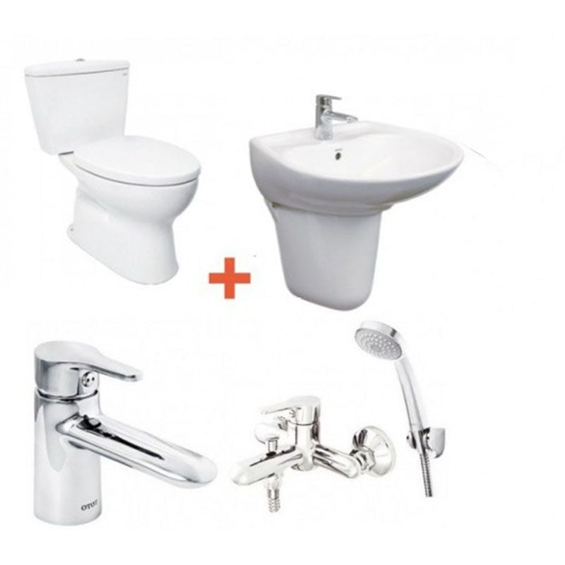  COMBO4NS TOTO Bộ CS300DT3Y1#W +LHT300CR#W +TVLM102NSR + TVSM103NSS 