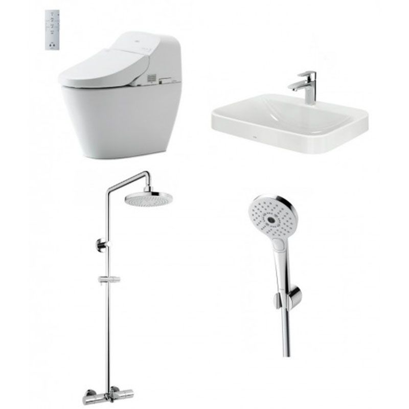 Combo5A TOTO Bộ C971/TCF9433A + LT5616C+ TBW01401AA + TBW01010A