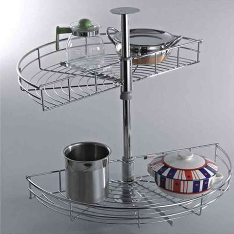 Kệ Góc Xoay 180 Độ Inox 304 Cucina Mezzo 548.37.000
