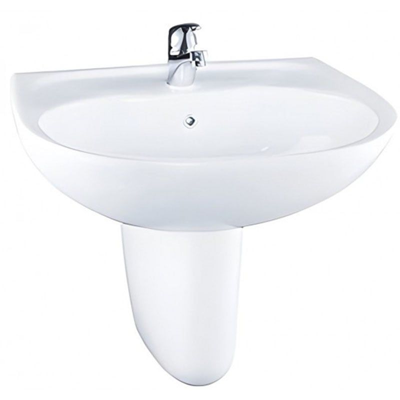 Lavabo TOTO LHT236CS Treo Tường Chân Ngắn