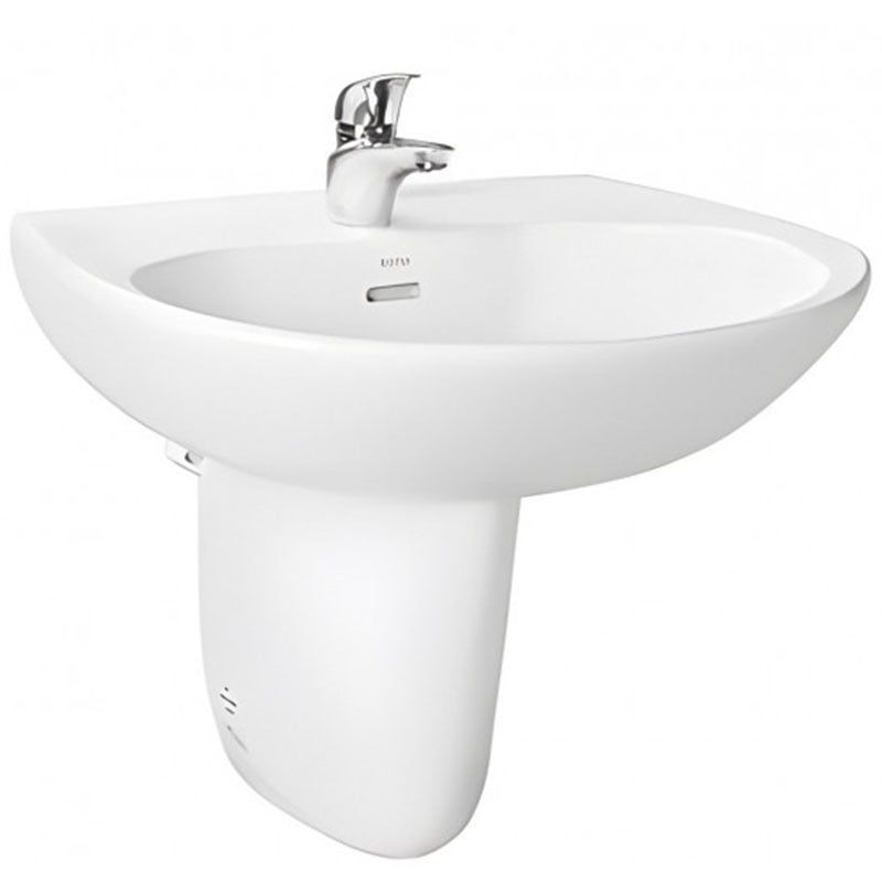 Lavabo TOTO LHT239CR Treo Tường Chân Ngắn