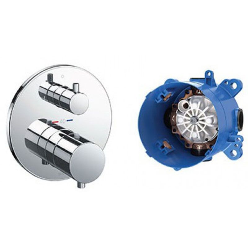  Sen Âm Tường TOTO TBV01408B/TBN01001B Nhiệt Độ Chuyển Hướng 2 Thiết Bị 