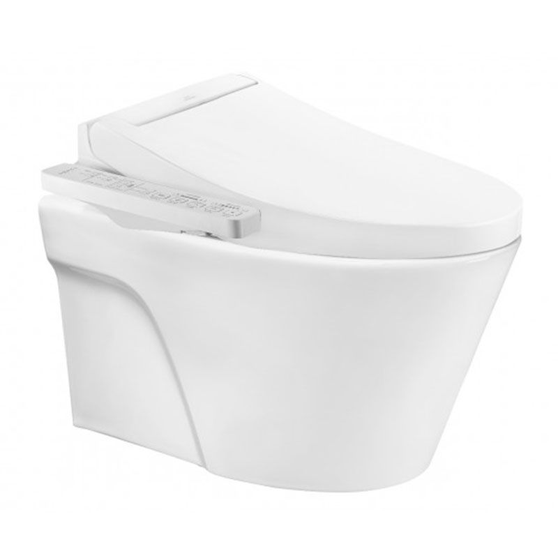  Thân Bồn Cầu TOTO CW822RA/TCF23410AAA/WH172A Nắp Điện Tử Treo Tường 