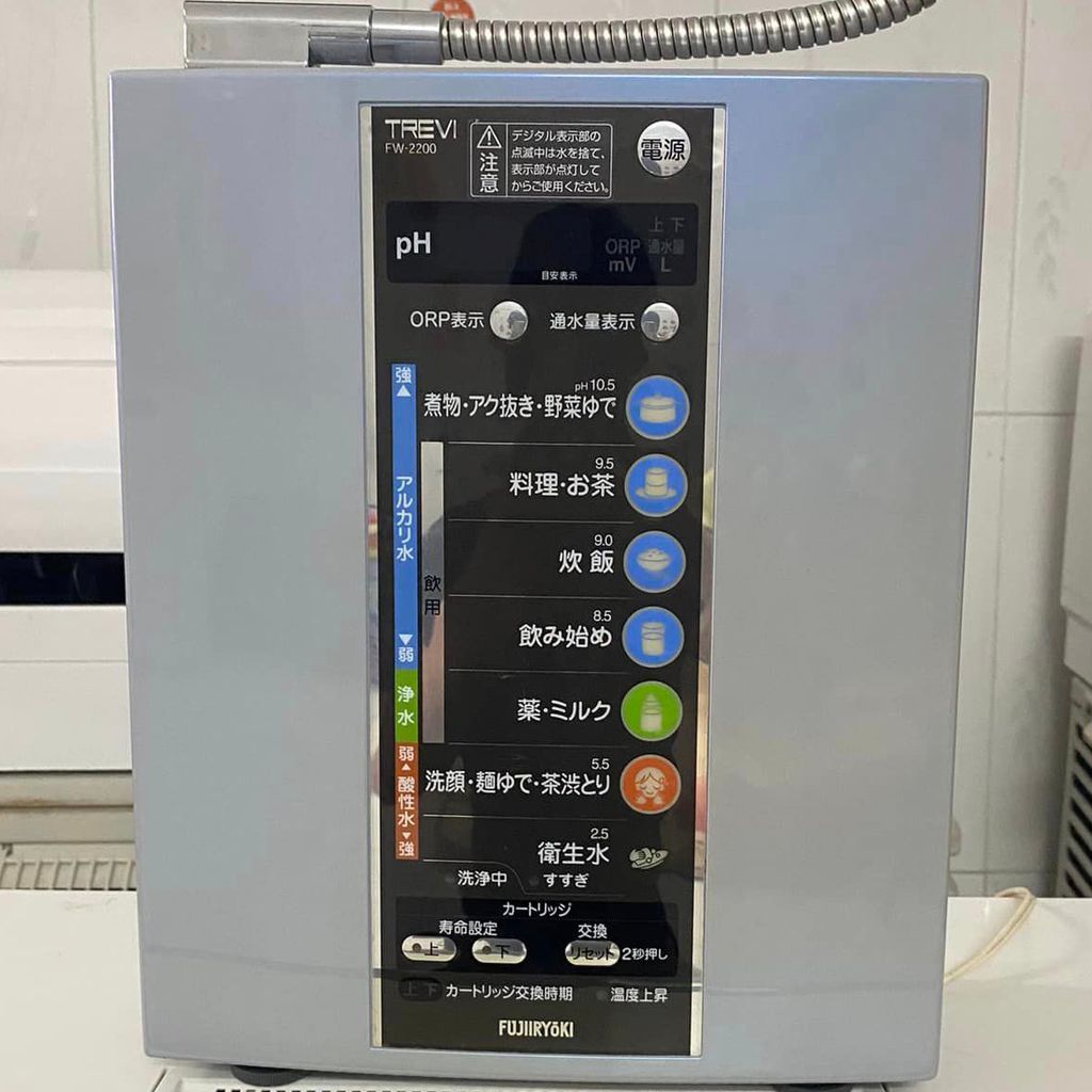 Máy lọc nước điện giải ion kiềm Fujiiryoki Trevi FW-407 ( Trevi FW-2200 )