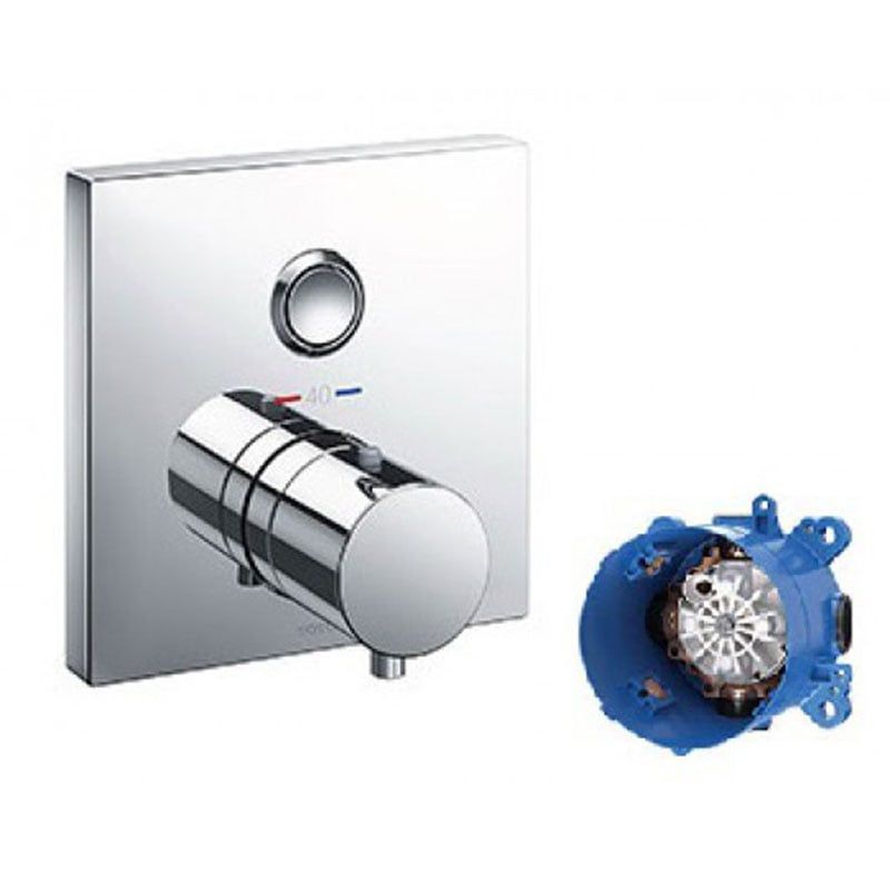  Van Âm Tường TOTO TBV02405B/TBN01001B Điều Chỉnh Nhiệt Độ Nút Nhấn 